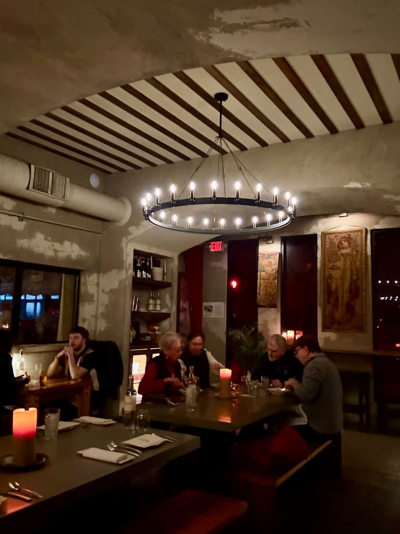 The Table Where Strangers Start Comparing Bites