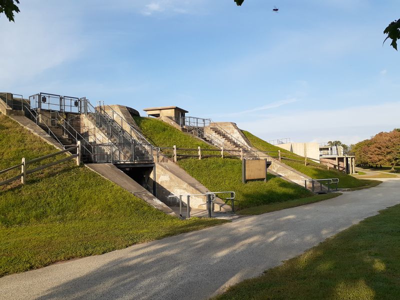 Fort Mott’s Earthworks And Open Sky
