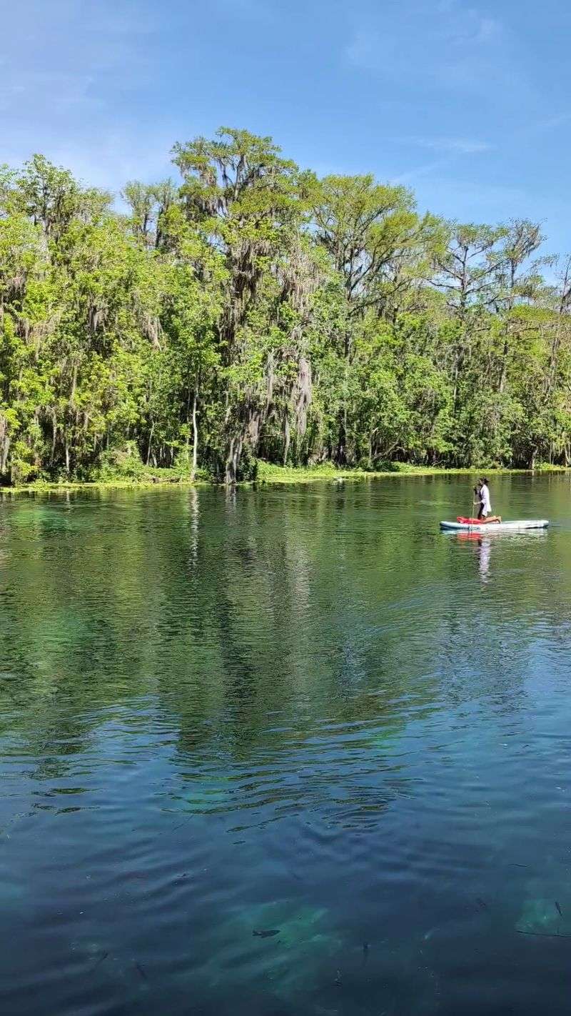 Glancing the river without the crowds