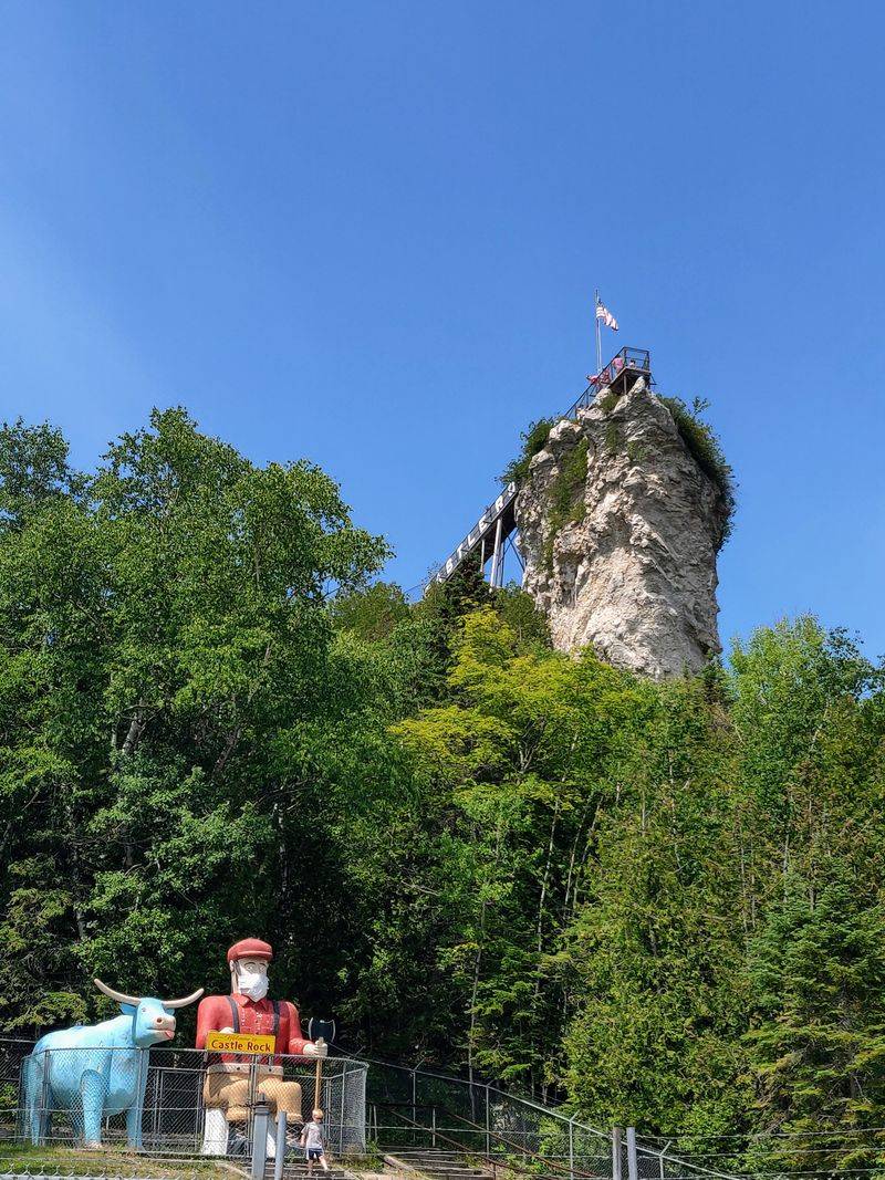 Castle Rock, St Ignace