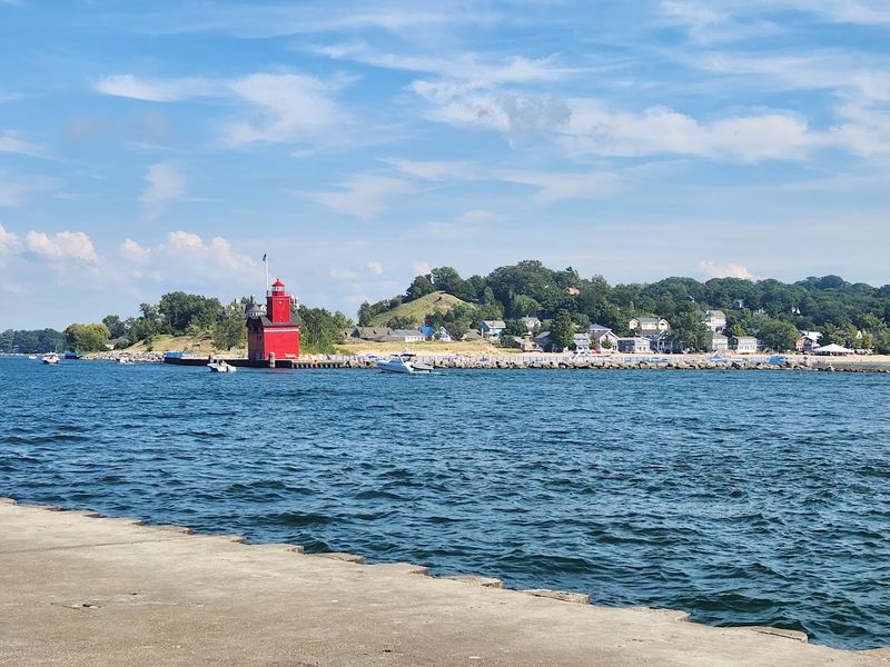 Big Red Lighthouse and Holland State Park