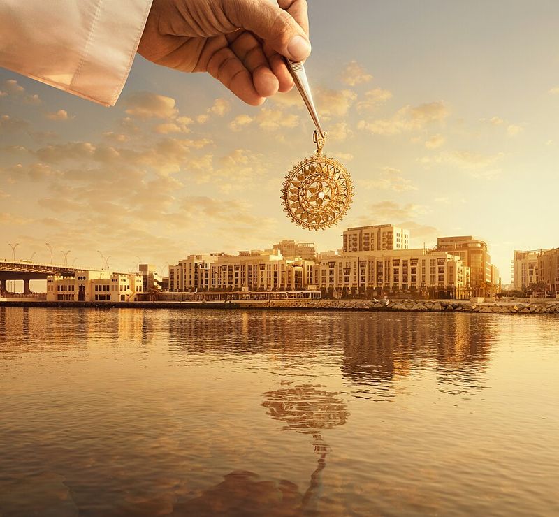 It's Officially Tied to the Dubai Gold District