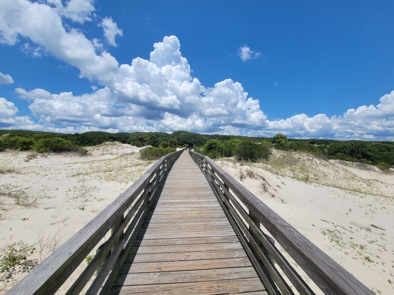 The Walk To The Atlantic Beach