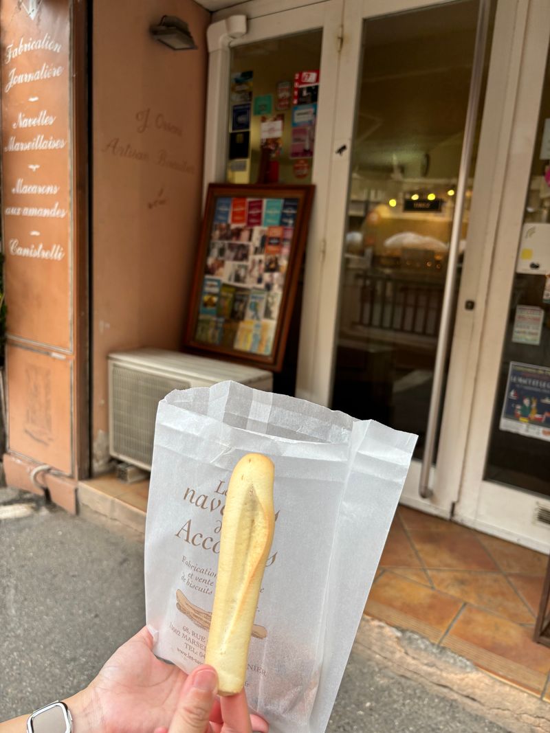 Try navettes (orange blossom biscuits) with coffee