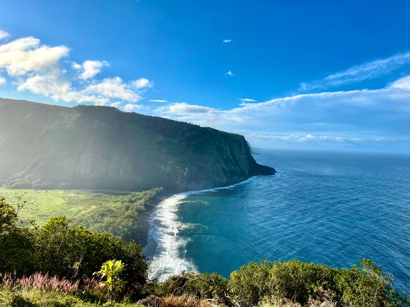 See Waipiʻo Valley from the lookout (and respect access rules)