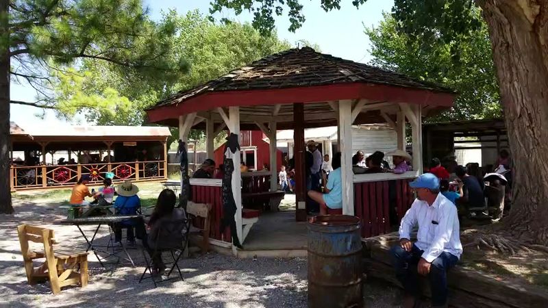 Food Stalls and the Little Town Area