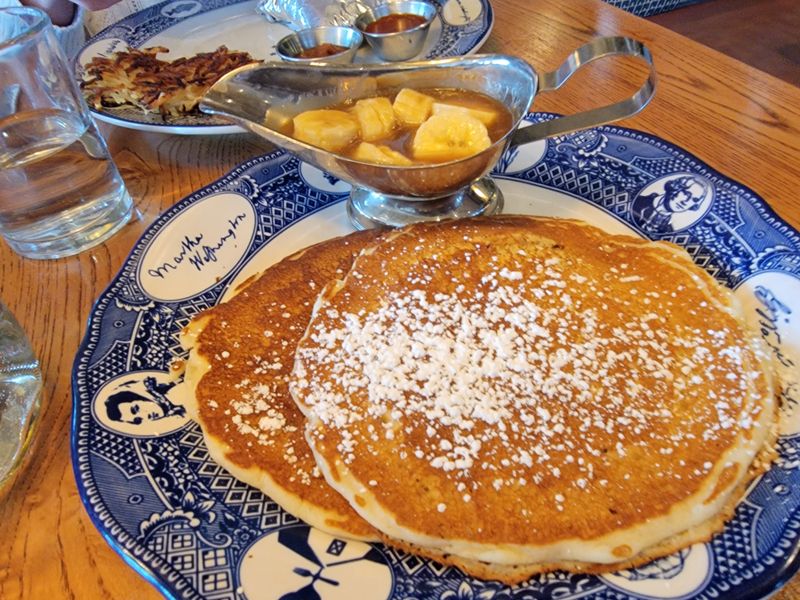 Buttermilk Pancakes with Maple Syrup