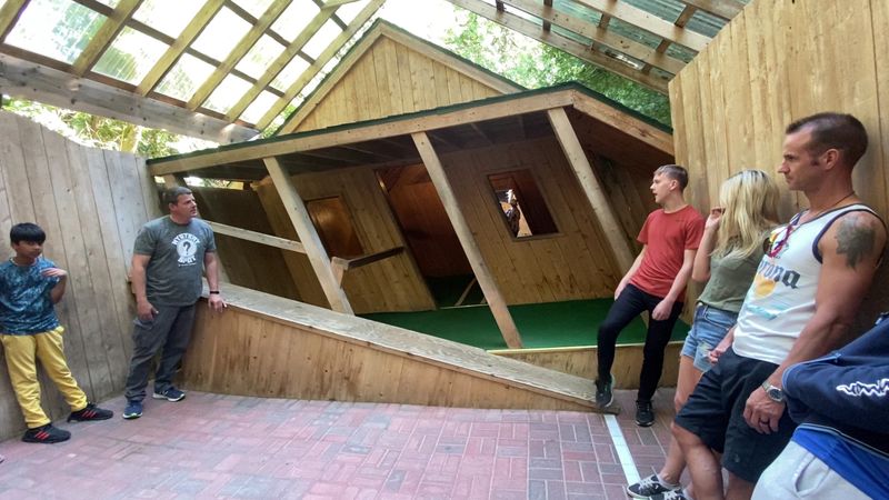 The Mystery Spot – St. Ignace