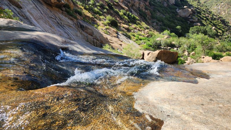 Natural Waterslide: Middle Sister Granite Ramp