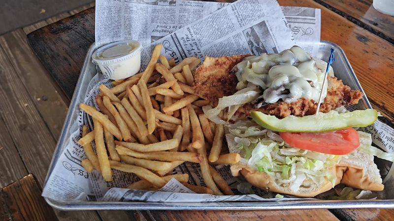 The Famous Hogfish Sandwich