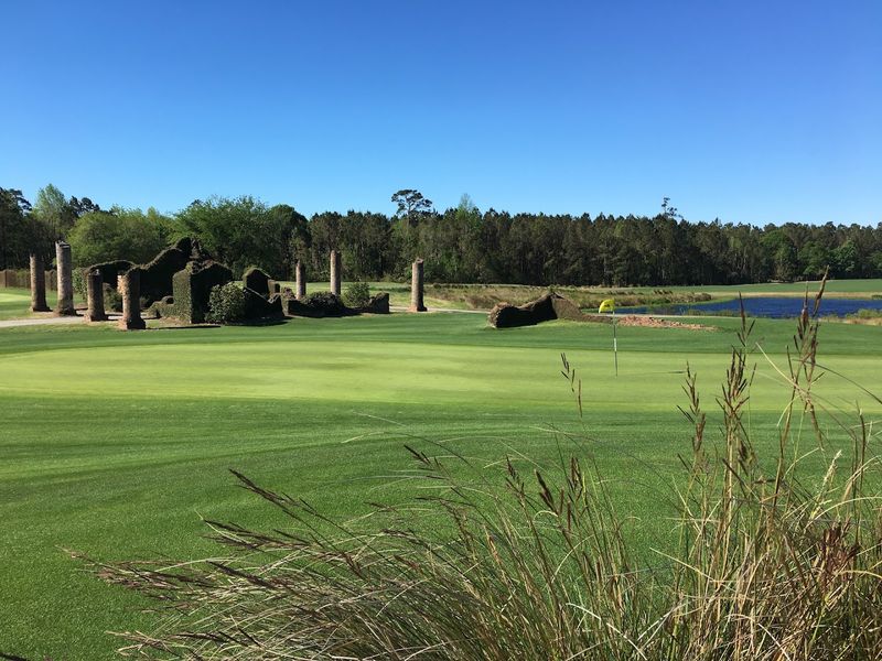 The Dye Course: A Round on Another Planet