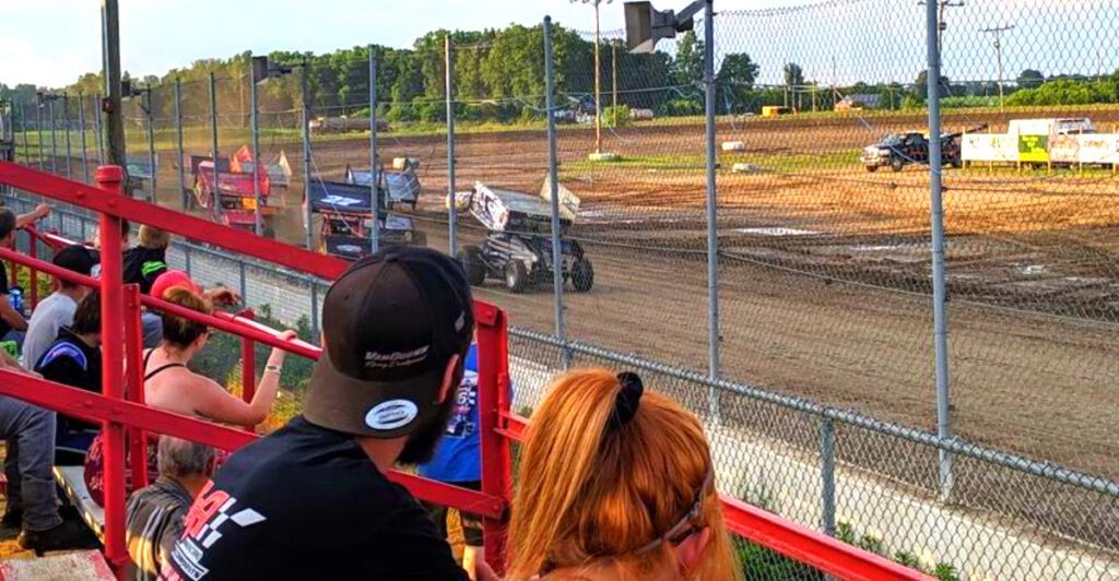 Friday Nights in Lake Odessa Sound Like Roaring Engines and Flying Dirt