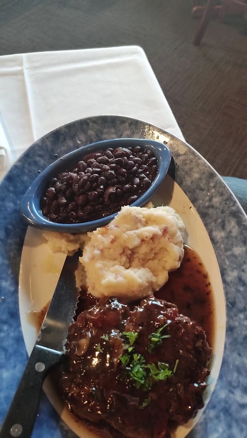 Smoked Fried Ribs With Blueberry Barbecue Sauce