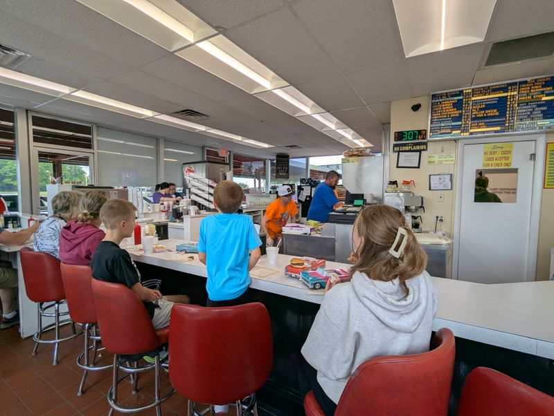 Shakes, malts, and the hum of the spindle