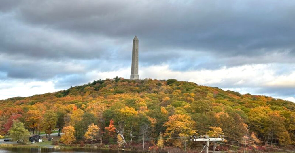 From This Towering New Jersey Monument The Skyline Expands Across Three States