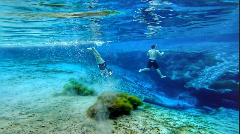 The Spring Head and Its Dramatic Depth