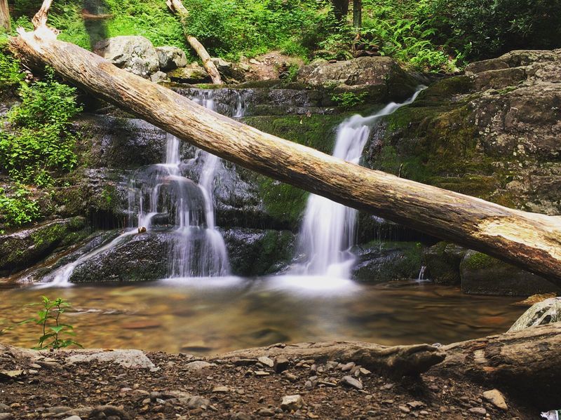 Waterfalls Right Out Of The Gate