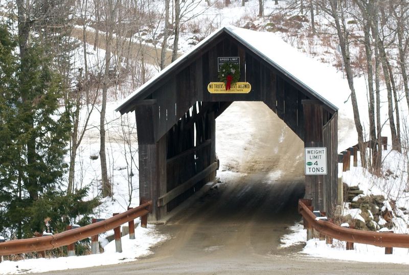 Stowe Hollow Bridge (Emily's Bridge) - Stowe, Vermont