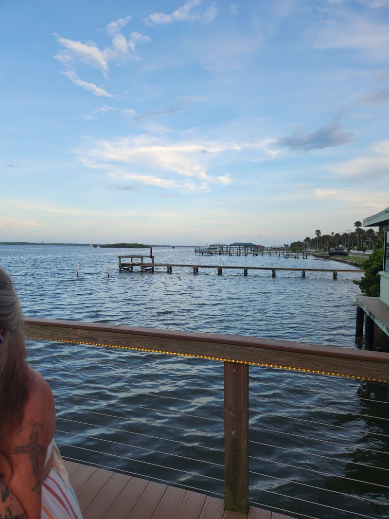 Riverside Seating With A View