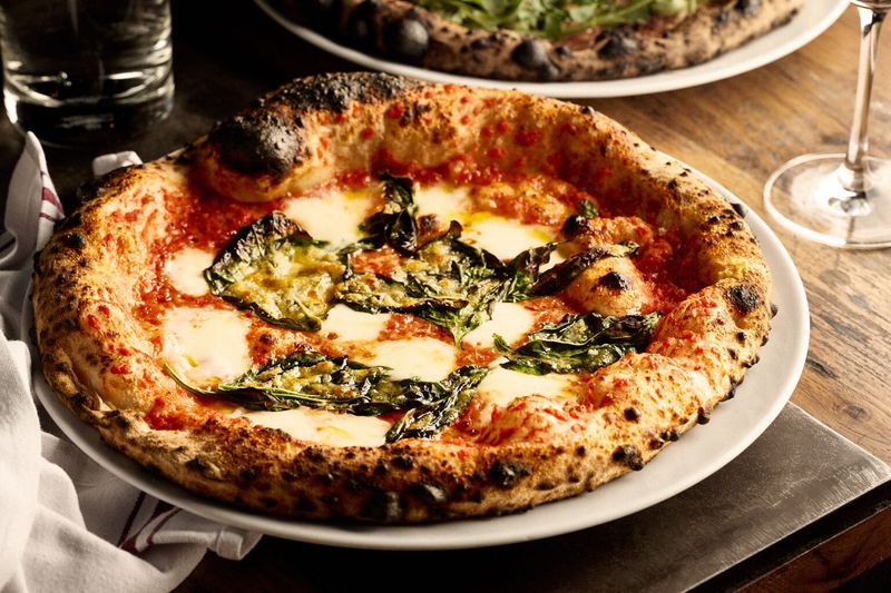 Burrata Pizza With a Wink