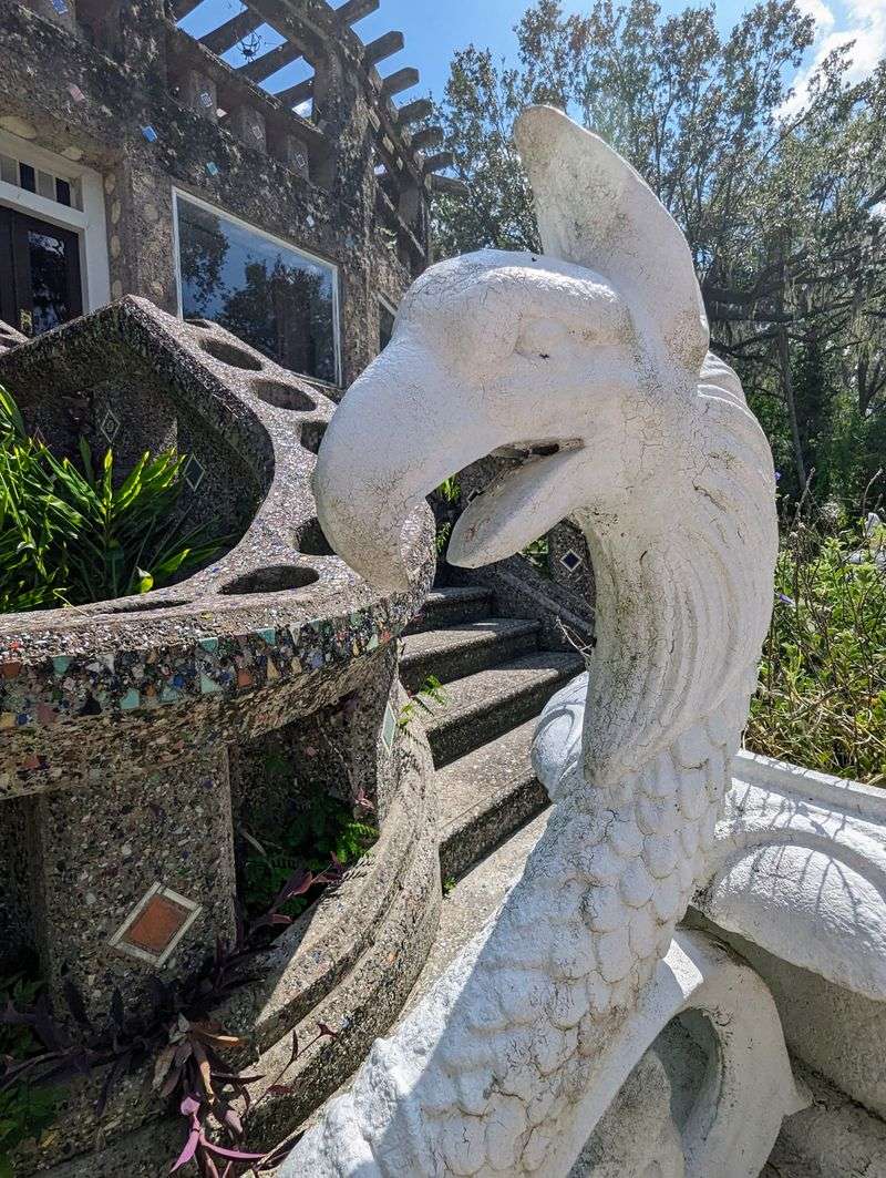 Parting Shot On The Steps