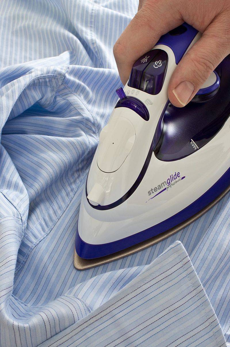 Ironing everything, not just dress clothes