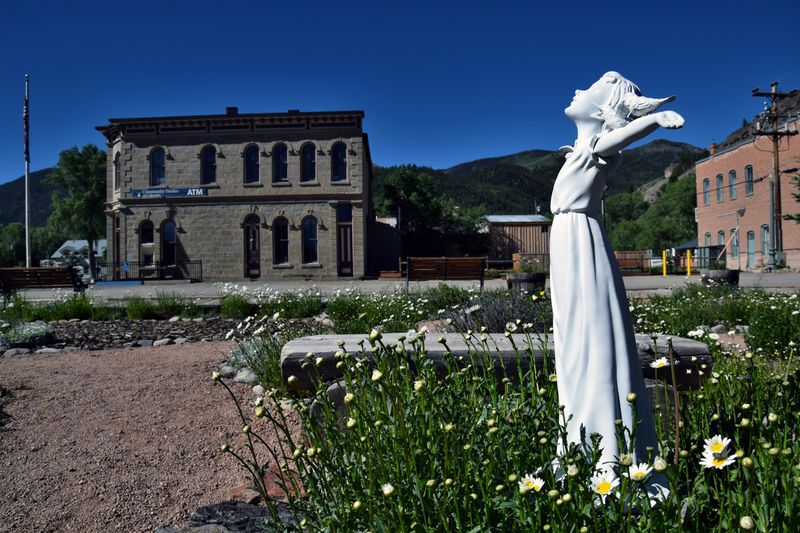 Victorian Main Street at Blue Hour