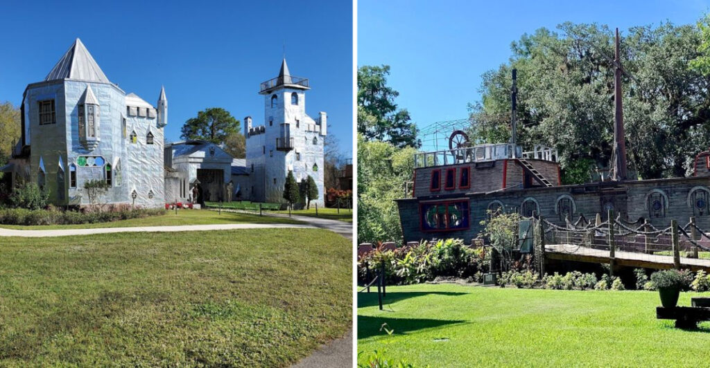 Hidden At A Quirky Florida Castle, This Boat Restaurant Is Unlike Anything You’ve Seen