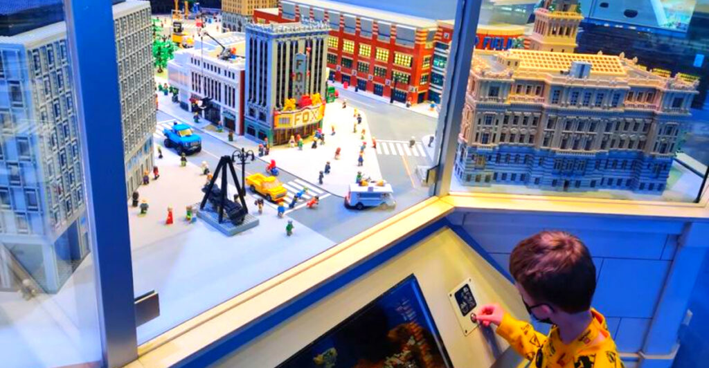 Hidden Inside a Michigan Mall Is a 1.5 Million Brick Mini City