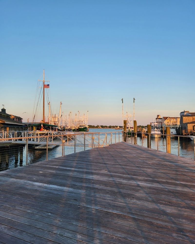 Harbor Setting And Nearby Moments