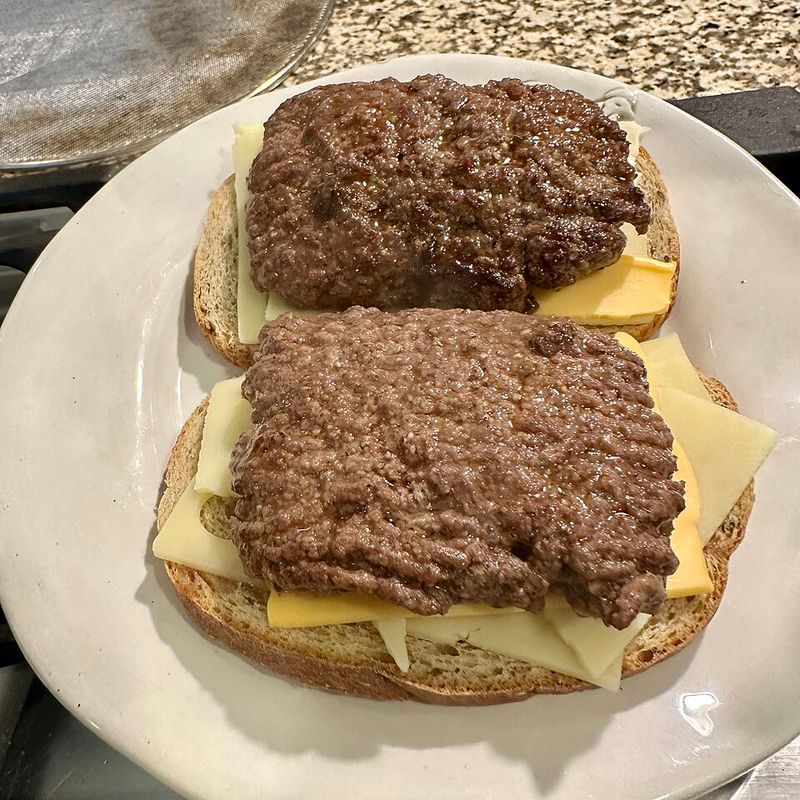 Patty Melt on Rye