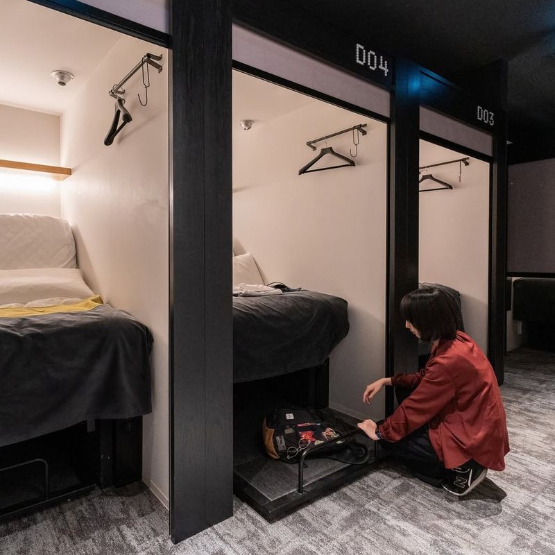 9h (Nine Hours) Capsule Hotel (Kyoto, Japan)
