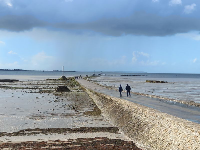 It stretches for a little over 4 km of 'now you see it, now you don't'