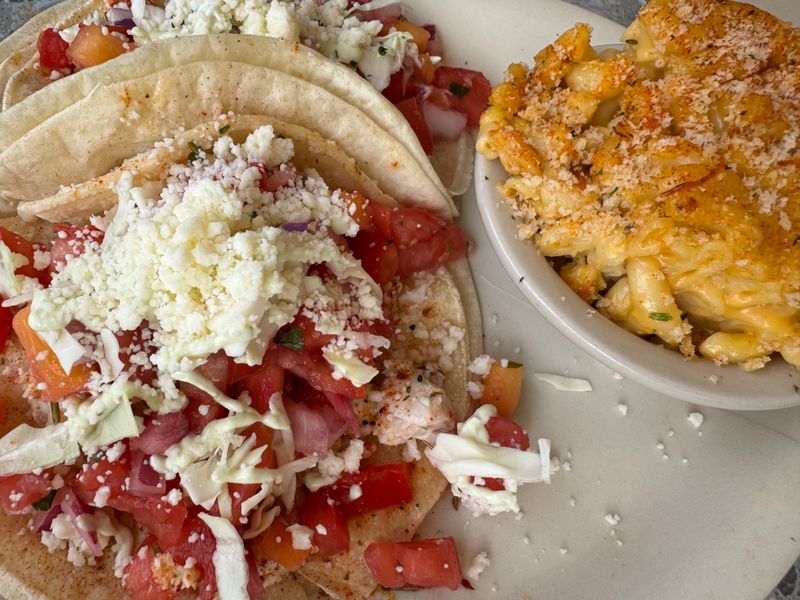 Langostino And Fish Tacos