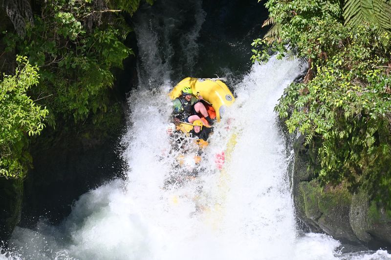 White-Water Rafting on the Kaituna River — Rotorua
