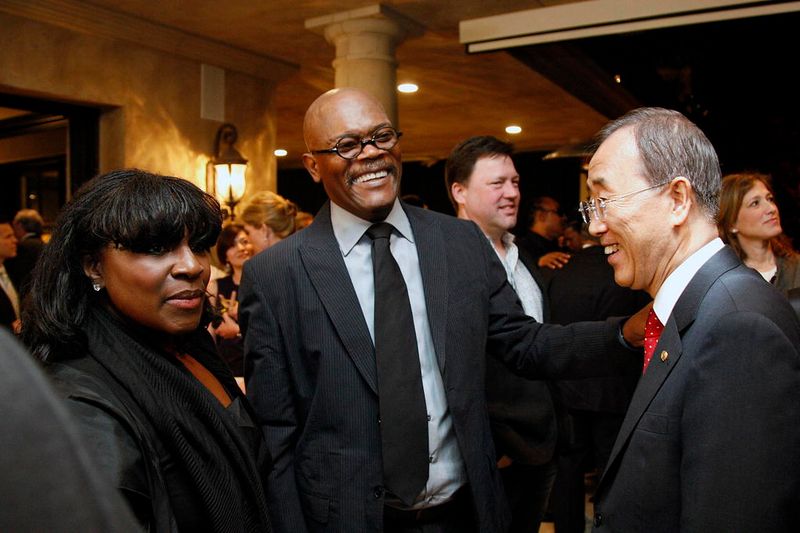 Samuel L. Jackson & LaTanya Richardson