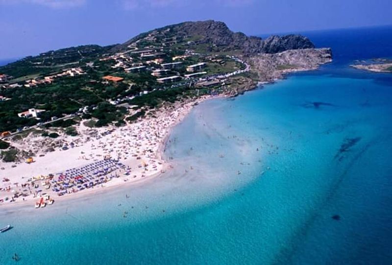 La Pelosa Beach, Sardinia, Italy