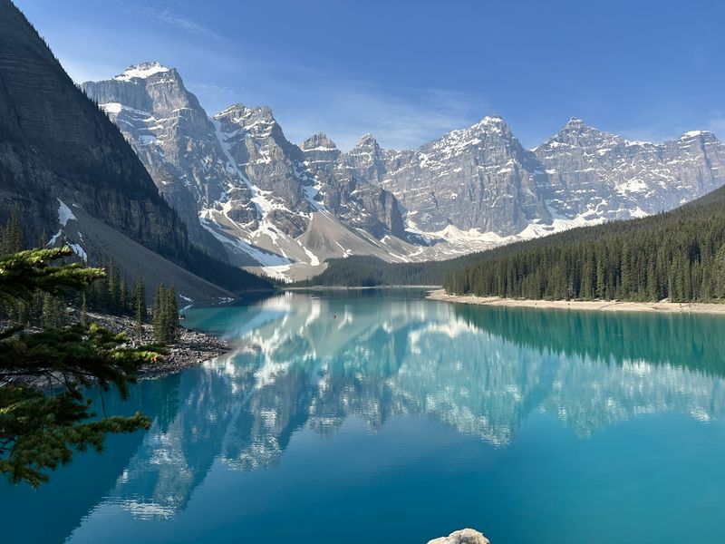 Moraine Lake: Ten Peaks and Unbelievable Blue