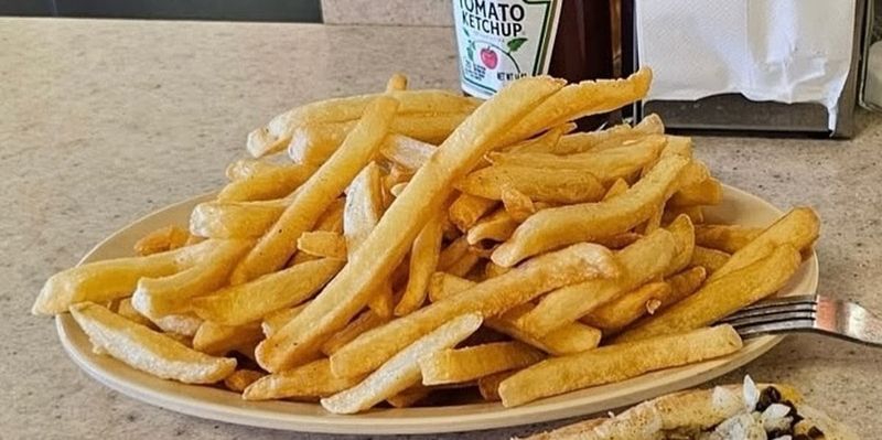 Fries, Vinegar, And Salt