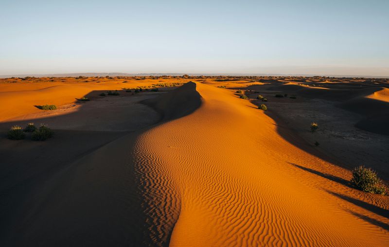 Ever-Shifting Sand Dunes — The Sahara Desert