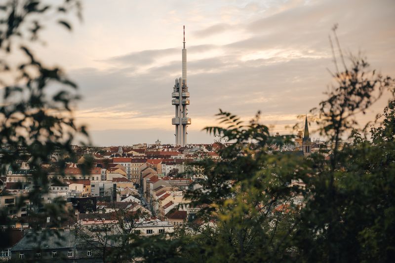 Prague, Czech Republic - Exceptional tram and metro coverage with some of the highest public transport usage rates in Europe