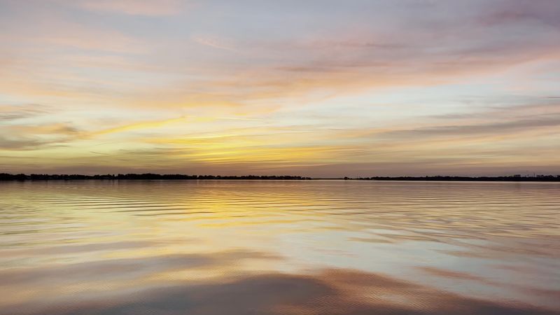 Sunset Gold on Lake Dora