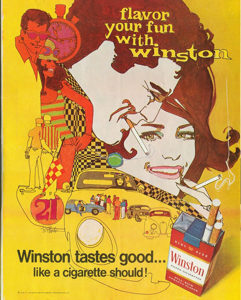 Winston – 'Winston tastes good like a cigarette should'