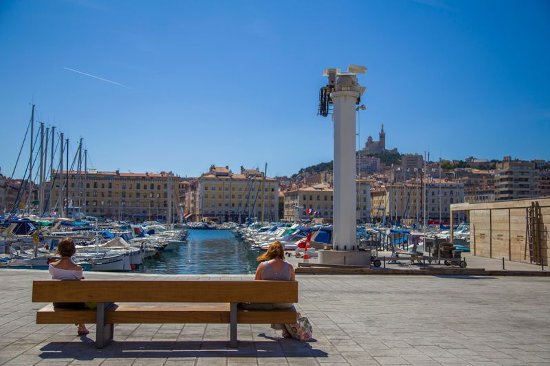 Start at the Vieux-Port (Old Port) early