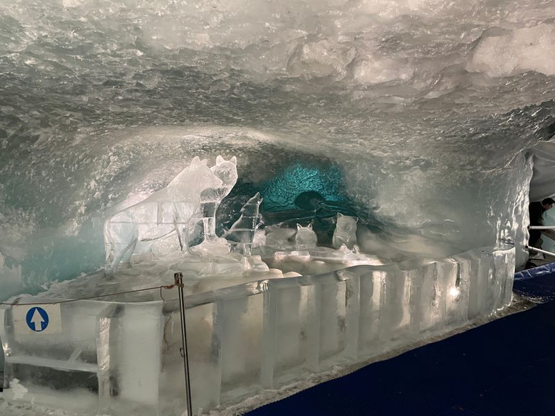 Explore the Fairytale Glacier Palace