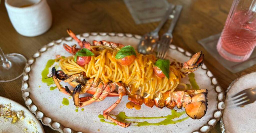 Miami Food Lovers Are Obsessed With This Mediterranean Restaurant’s Lobster Pasta