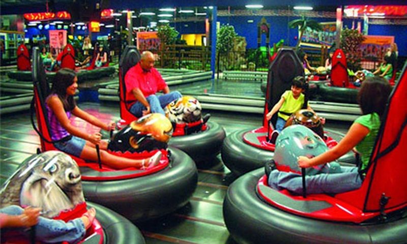 Bumper Cars and Carnival Rides