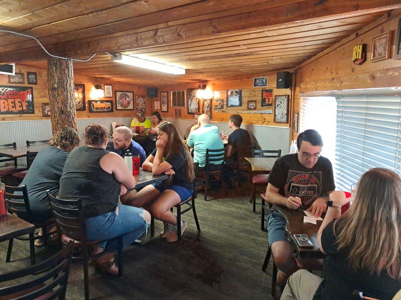 First Bite: Walking Into The Log Cabin