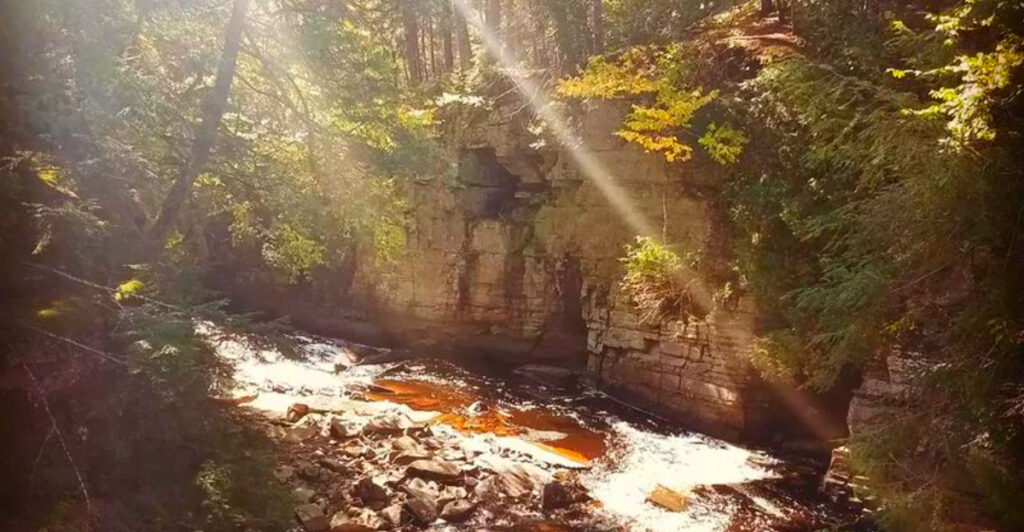 Most People Have No Idea There’s a Canyon Hiding in Michigan’s Upper Peninsula
