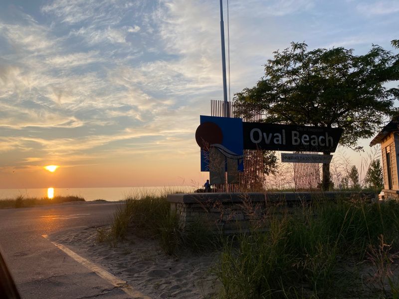 Oval Beach Without The Car Keys